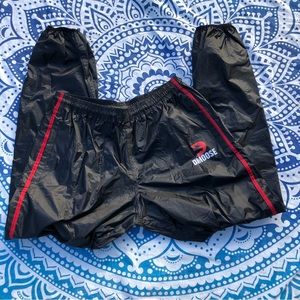 DMoose Sauna Suit Pants XXL Adult Red Black Stripe Gym Health Exercise